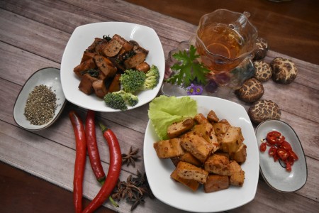 低GI香Q豆干